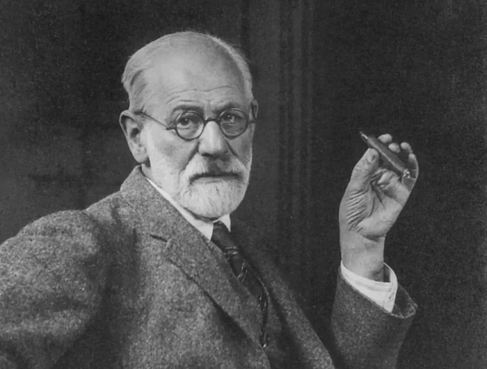 Sigmund Freud portréja, a modern pszichoanalízis megalkotója