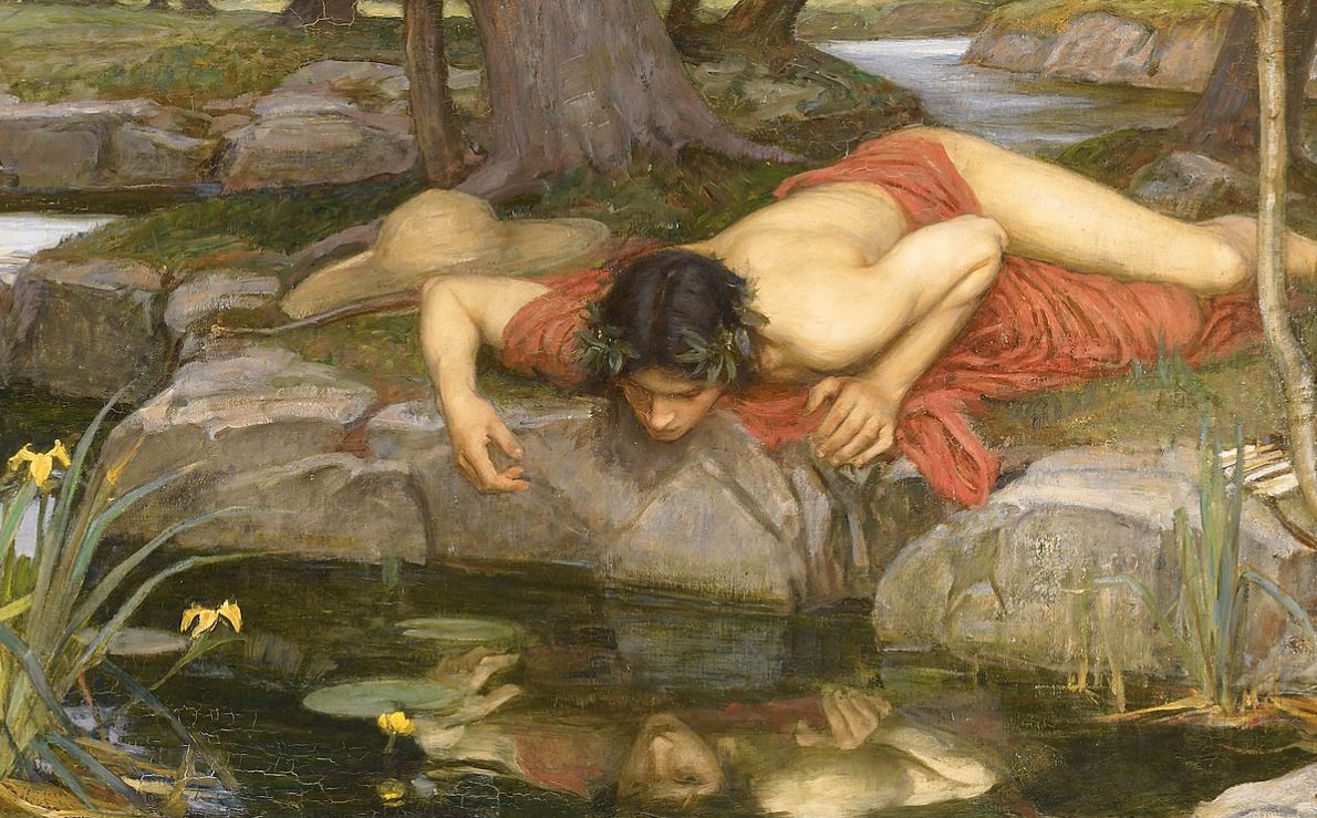 idealisparkapcsolat-hatter-mobile a nárcizmus, Narcissus önimádatának mítosza